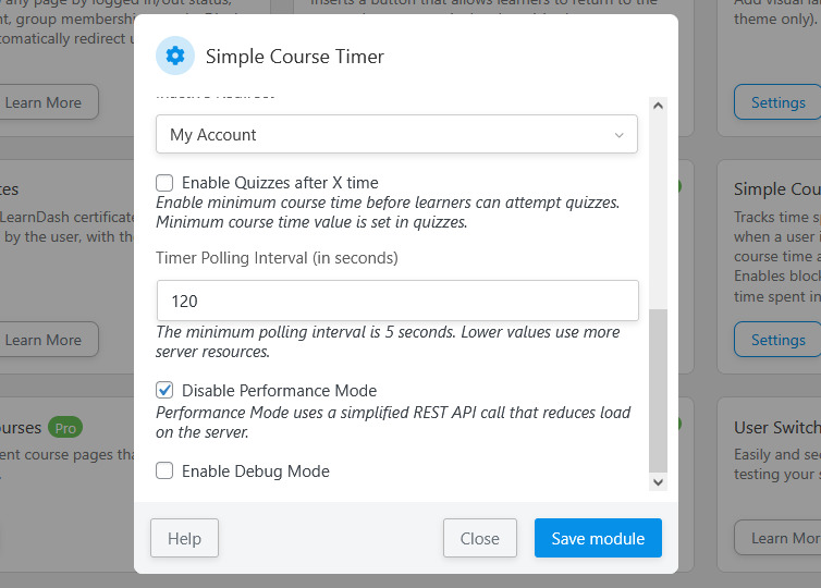 Uncanny Toolkit Pro Simple Course Timer Not Working
